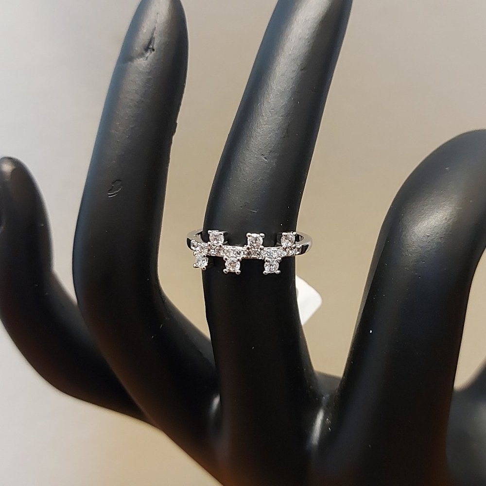 💍 3/$10 💍 Charmed Aroma Stackable Multi-Square Cut "Diamond" Ring